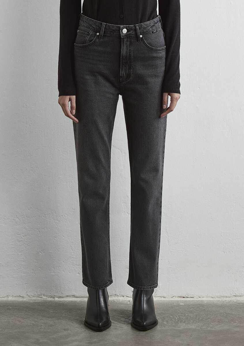 Mavi Rocstar Dark Smoke Icon Denım Kadın Jean Pantolon 1010762-87747 - 4