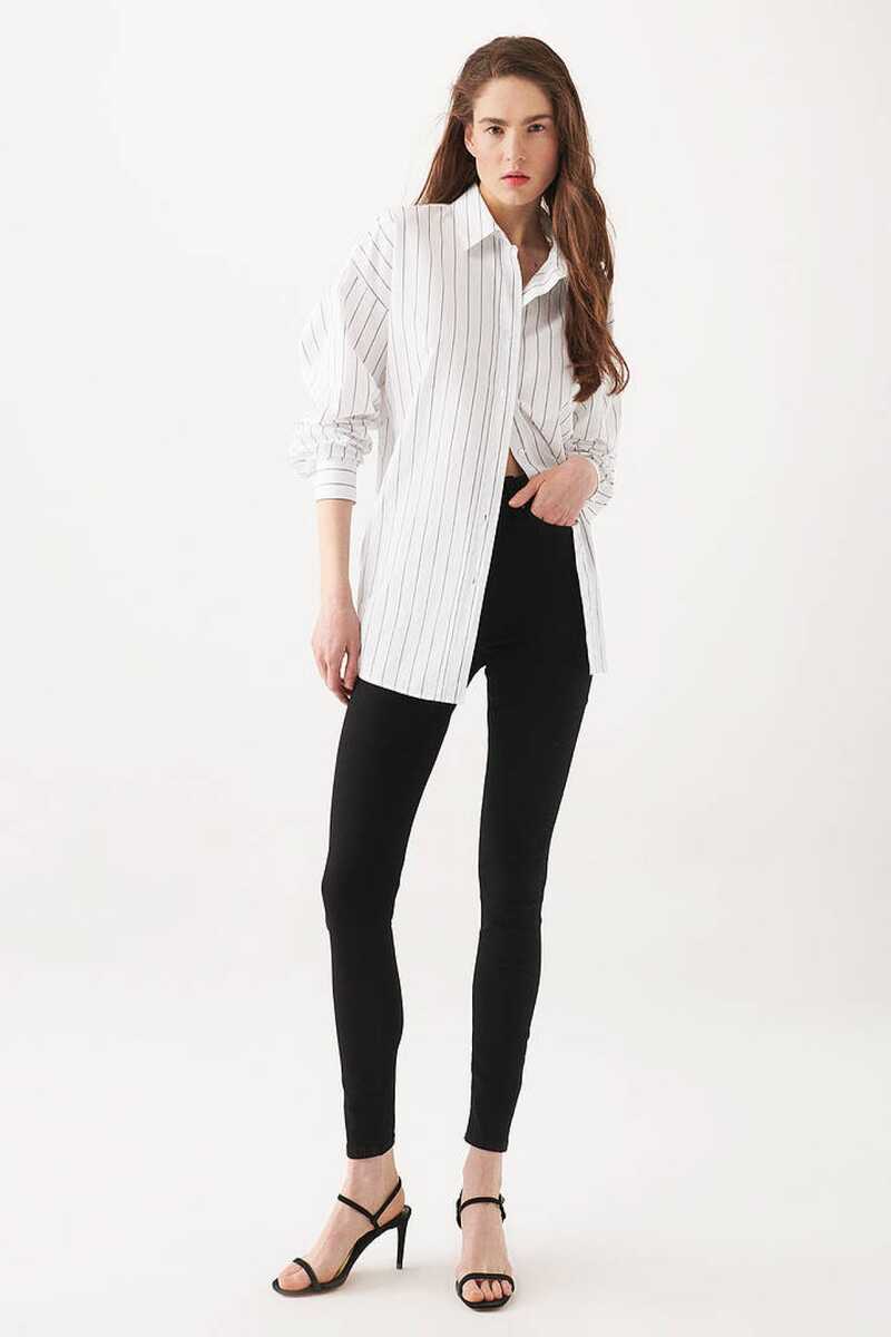 Mavi Serenay Black Gold Shape Kadın Jean 100980-35248 - 1