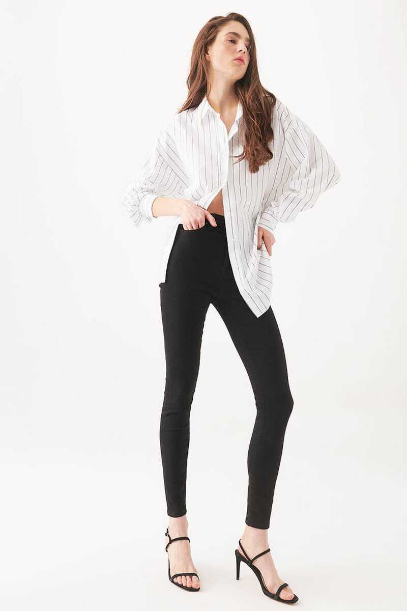 Mavi Serenay Black Gold Shape Kadın Jean 100980-35248 - 2