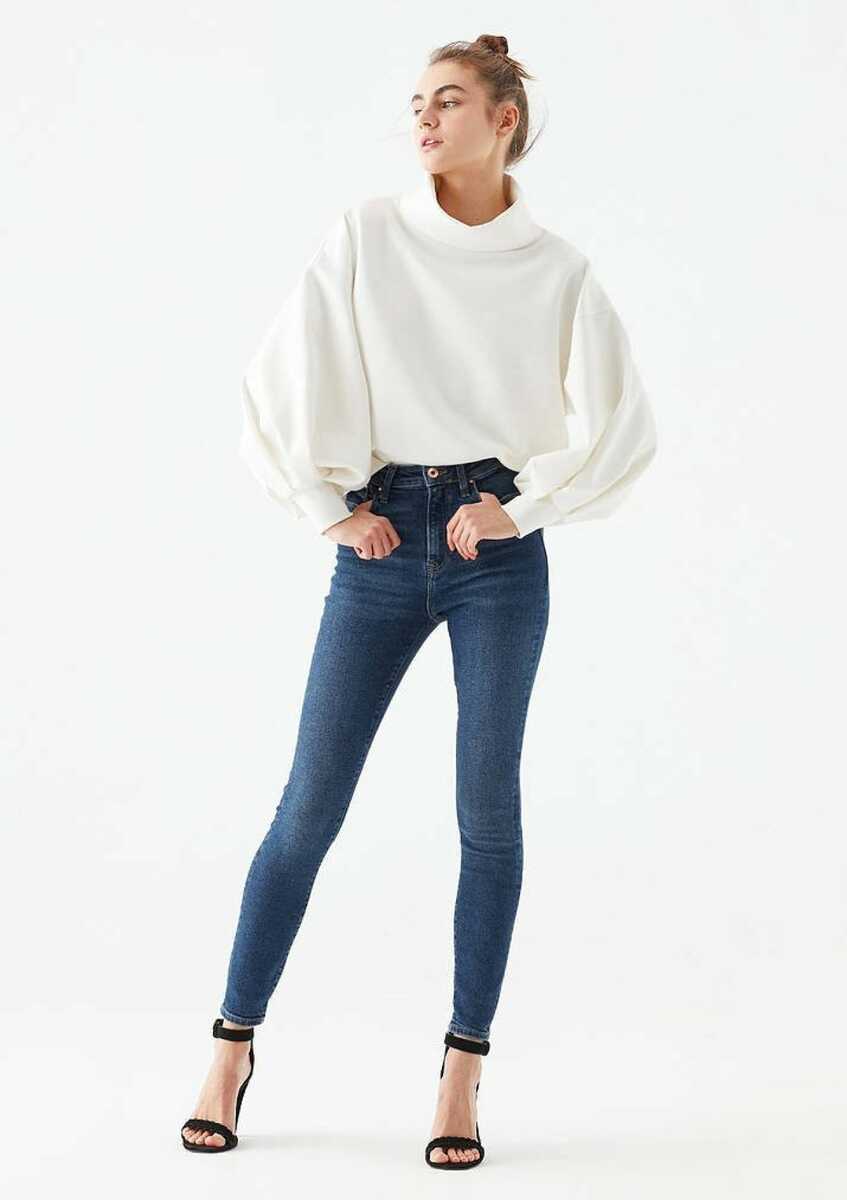 Mavi Serenay Dark Gold Shape Kadın Jean 100980-33687 - 2