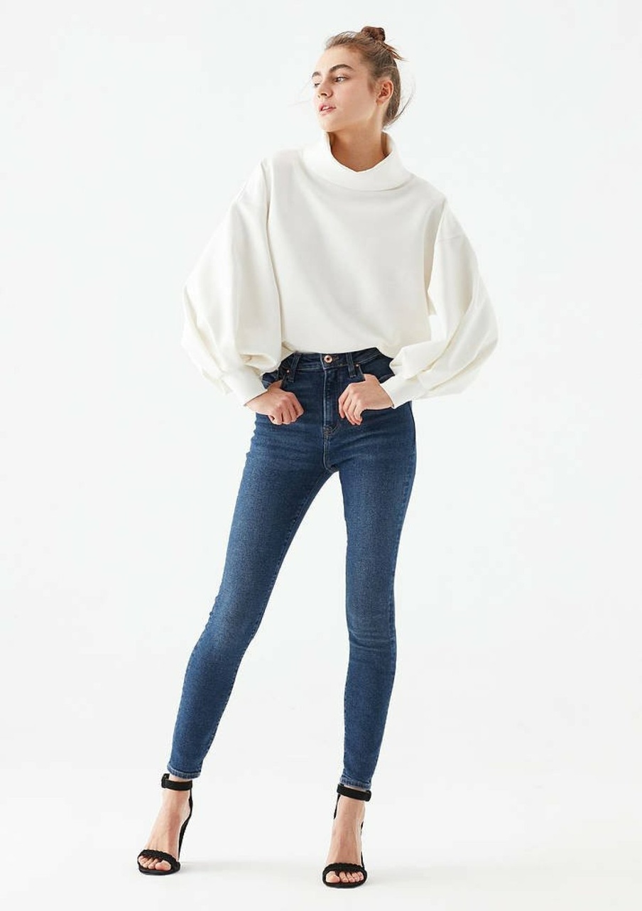 Mavi Serenay Dark Gold Shape Kadın Jean 100980-33687 (1)