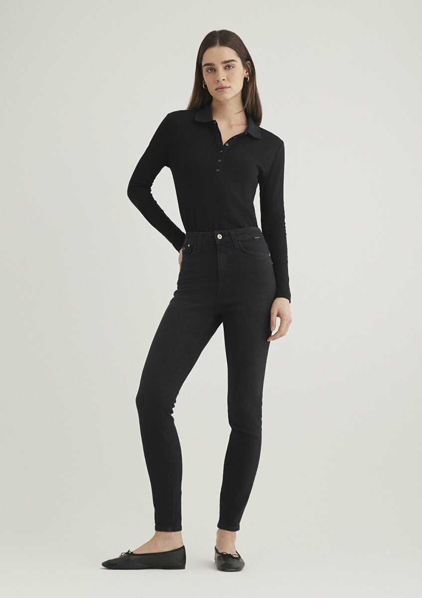 Mavi Serenay Deep Smoke Gold Premium Kadın Jean Pantolon 100980-82211 - 2
