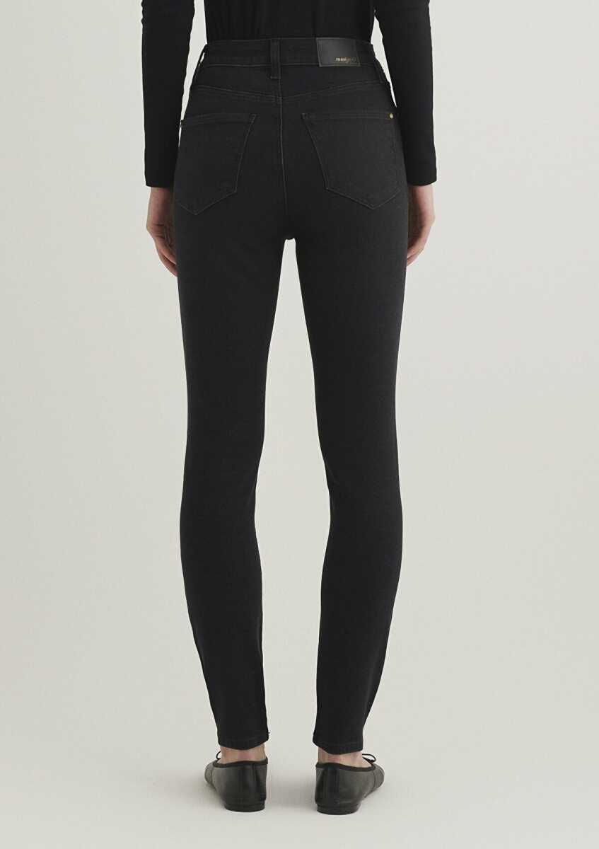 Mavi Serenay Deep Smoke Gold Premium Kadın Jean Pantolon 100980-82211 - 5