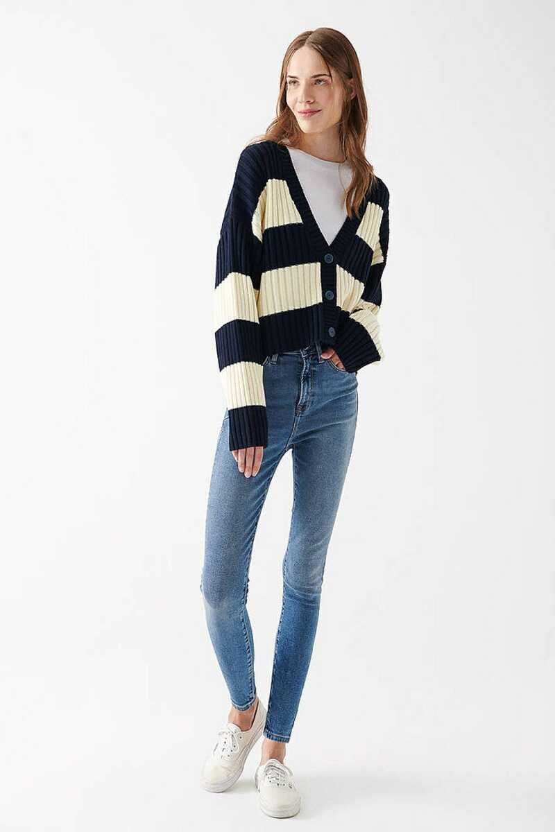 Mavi Serenay Mid Brushed Gold Shade Kadın Jean 100980-82194 - 2