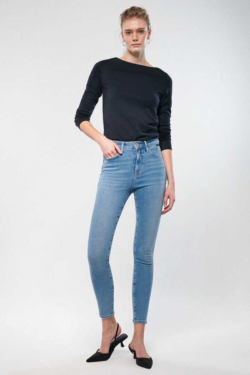 Mavi Serenay Mid Used Gold Shape Kadın Jean Pantolon 100980-80533 - 1