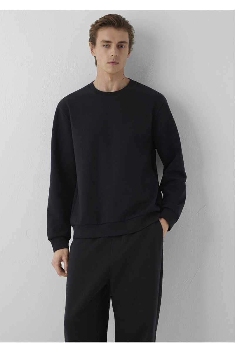 Mavi Siyah Basic Regular Fit Erkek Sweatshirt 0S10629-900 - 2
