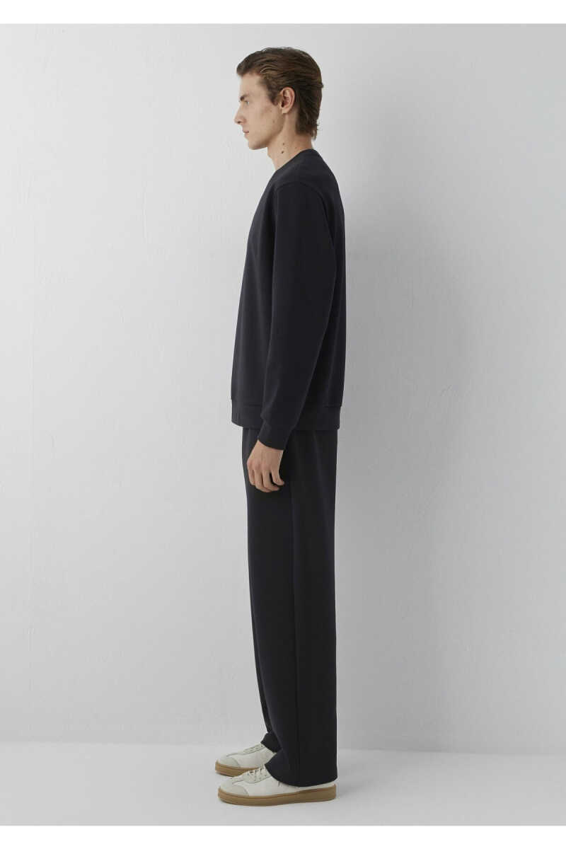 Mavi Siyah Basic Regular Fit Erkek Sweatshirt 0S10629-900 - 4