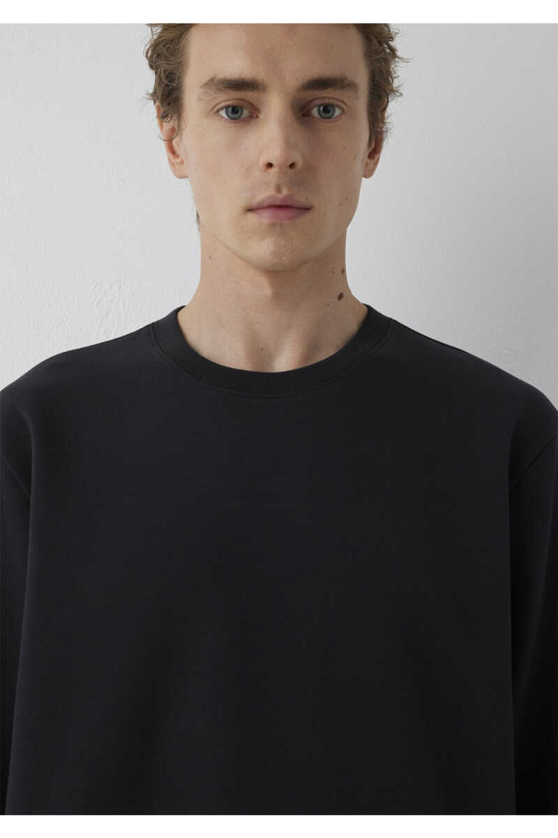 Mavi Siyah Basic Regular Fit Erkek Sweatshirt 0S10629-900 - 6