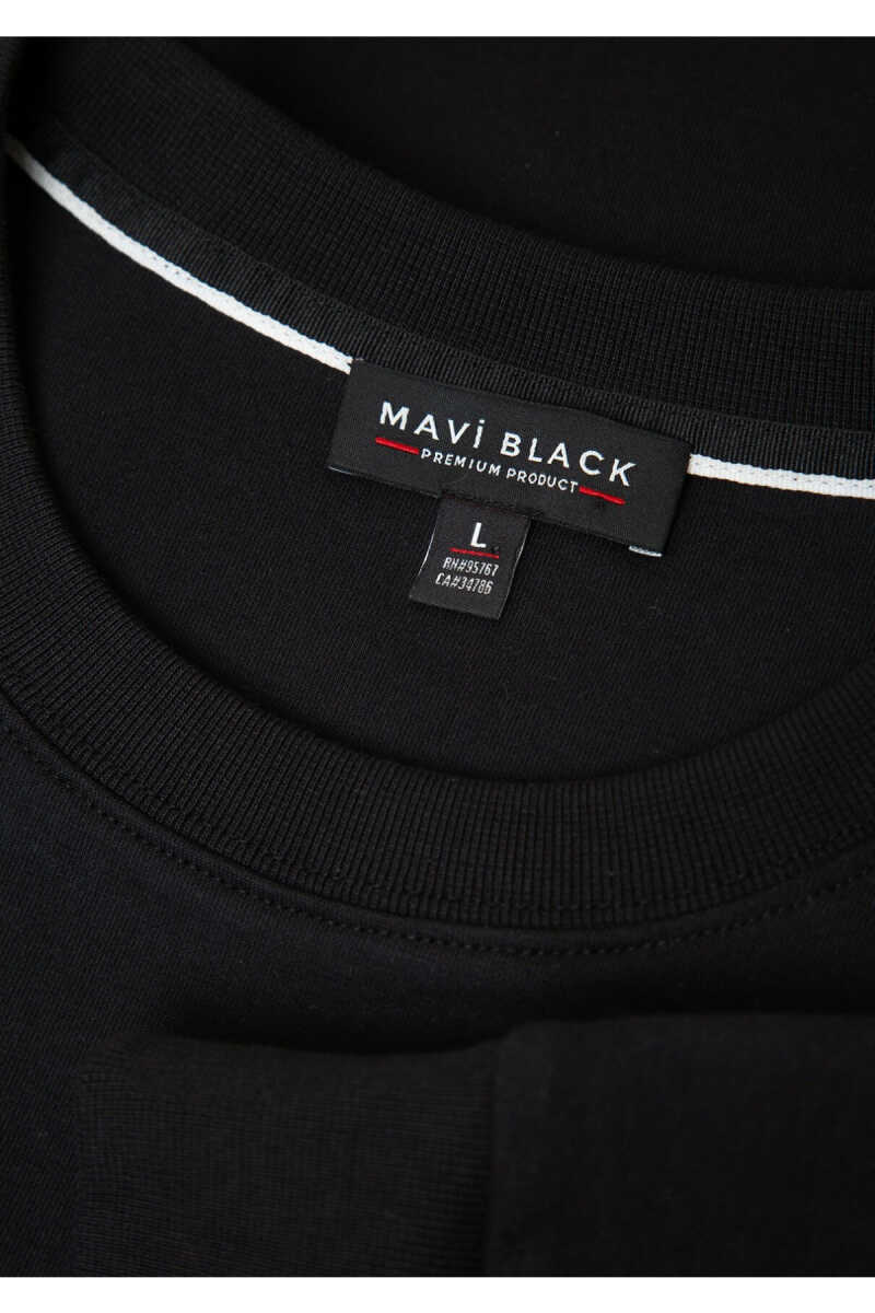 Mavi Siyah Basic Regular Fit Erkek Sweatshirt 0S10629-900 - 8