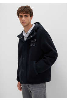 Mavi Siyah Loose Fit Erkek Ceket 0110628-80022