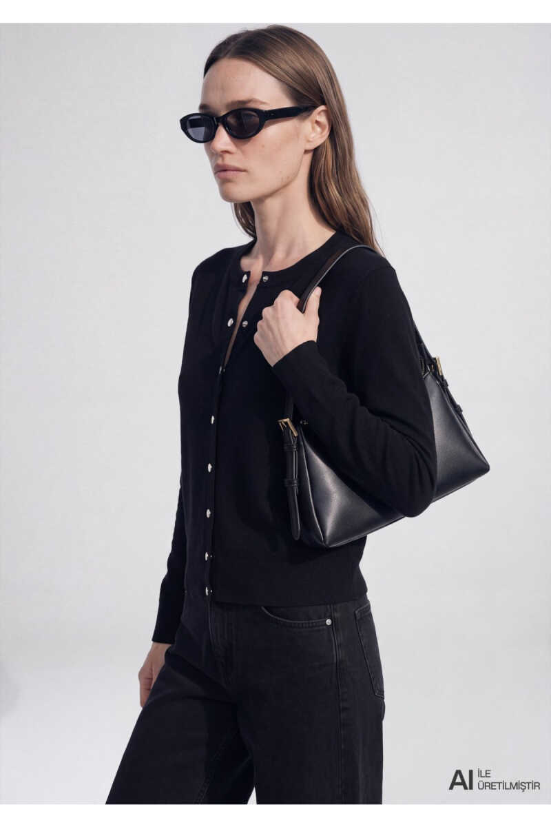Mavi Siyah Slim Fit Kadın Hırka 1710914-900 - 1