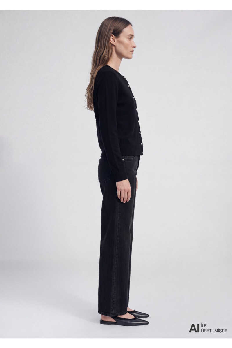 Mavi Siyah Slim Fit Kadın Hırka 1710914-900 - 3