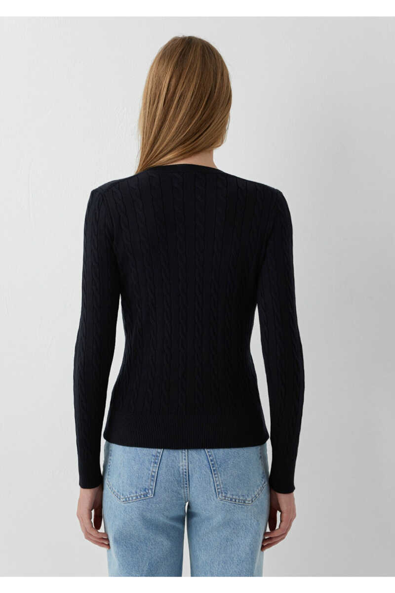 Mavi Siyah Slim Fit Kadın Kazak 1710910-900 - 5