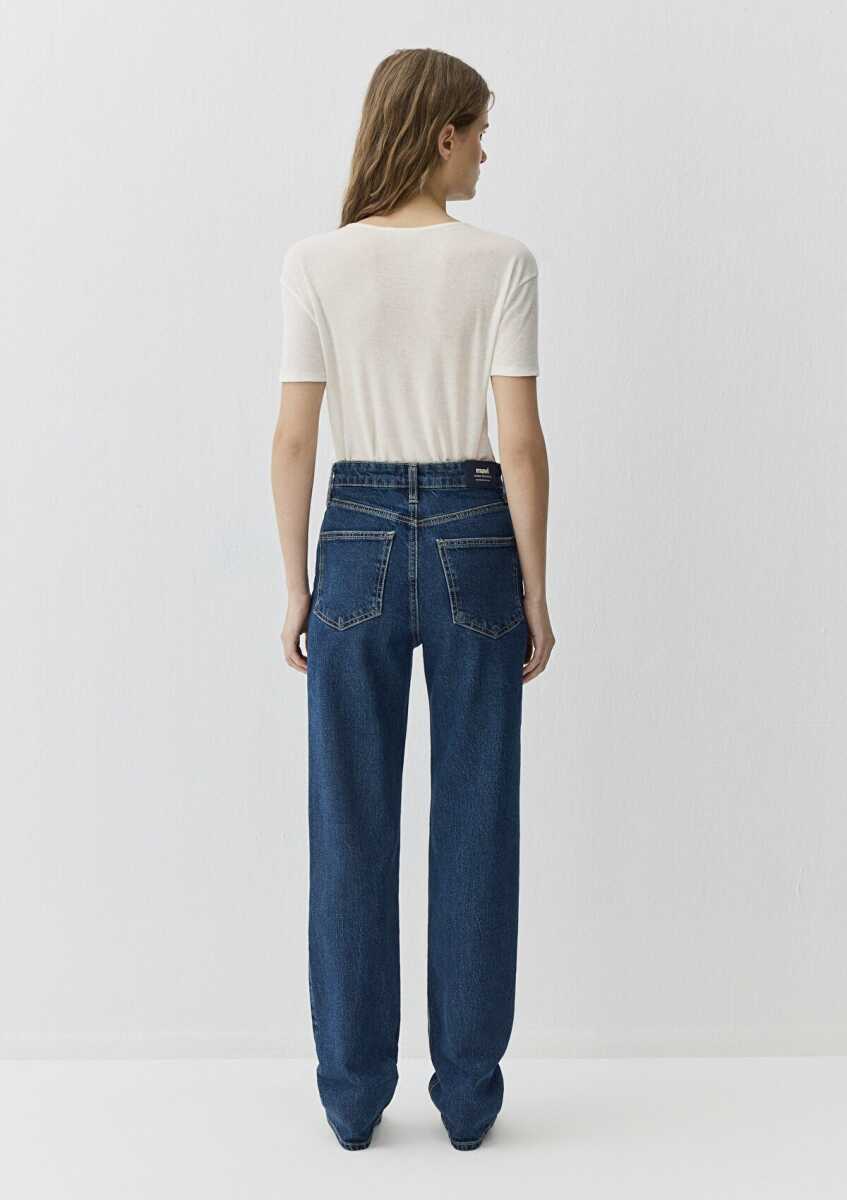 Mavi Sky Classic Denim Koyu Mavi Kadın Jean Pantolon 1010627-90531 - 5
