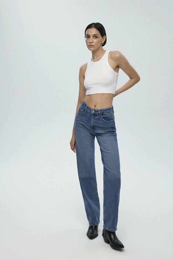 Mavi Sky Mid Classic Denim Kadın Jean Pantolon 1010627-87211