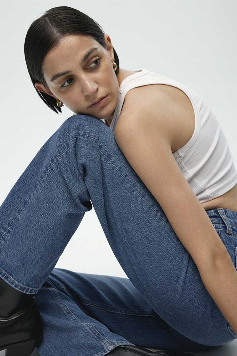 Mavi Sky Mid Classic Denim Kadın Jean Pantolon 1010627-87211 - 5