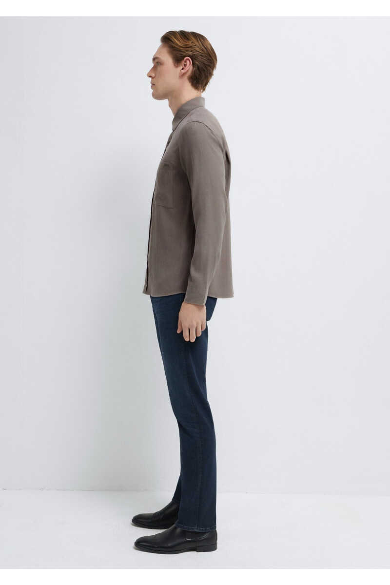 Mavi Soft Premium Kahverengi Regular Fit Erkek Gömlek 0212010-87875 - 5