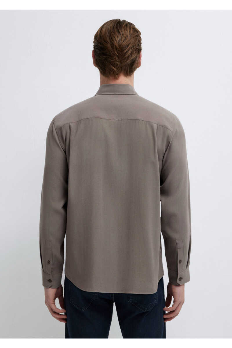 Mavi Soft Premium Kahverengi Regular Fit Erkek Gömlek 0212010-87875 - 6