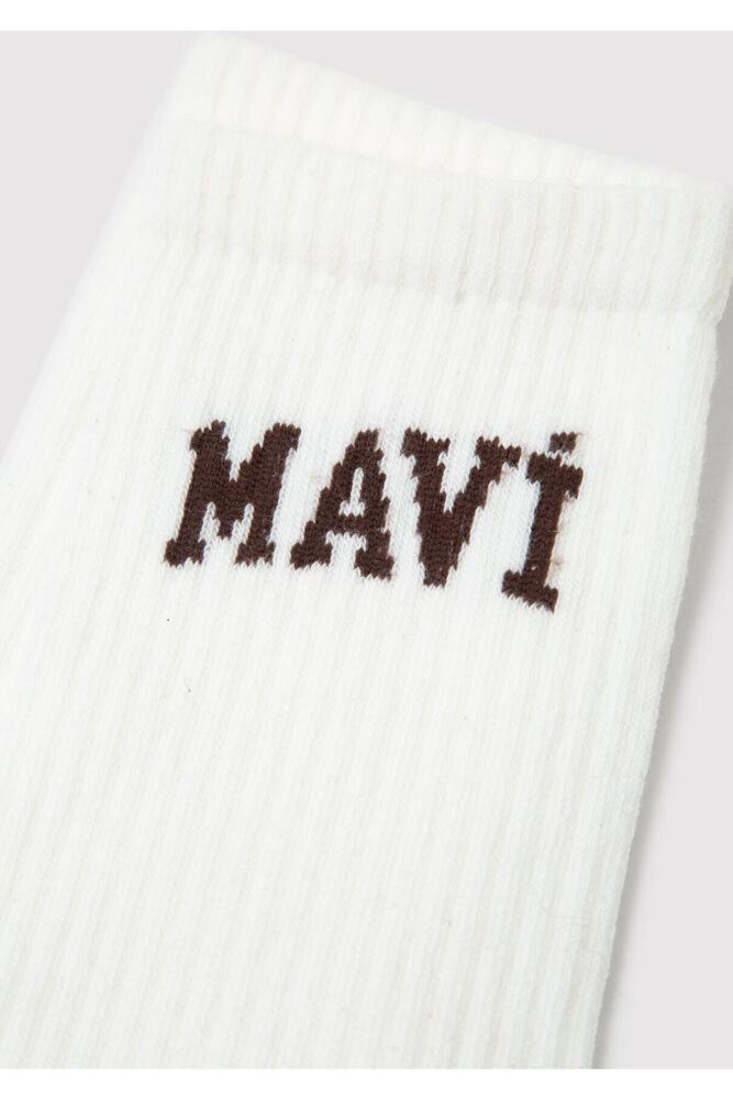 Mavi Soket Beyaz Kadın Çorap 1912726-20843 (1)