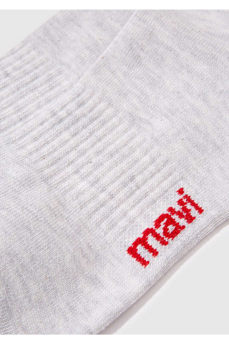 Mavi Soket Gri Erkek Çorap 0911160-82816 - 1