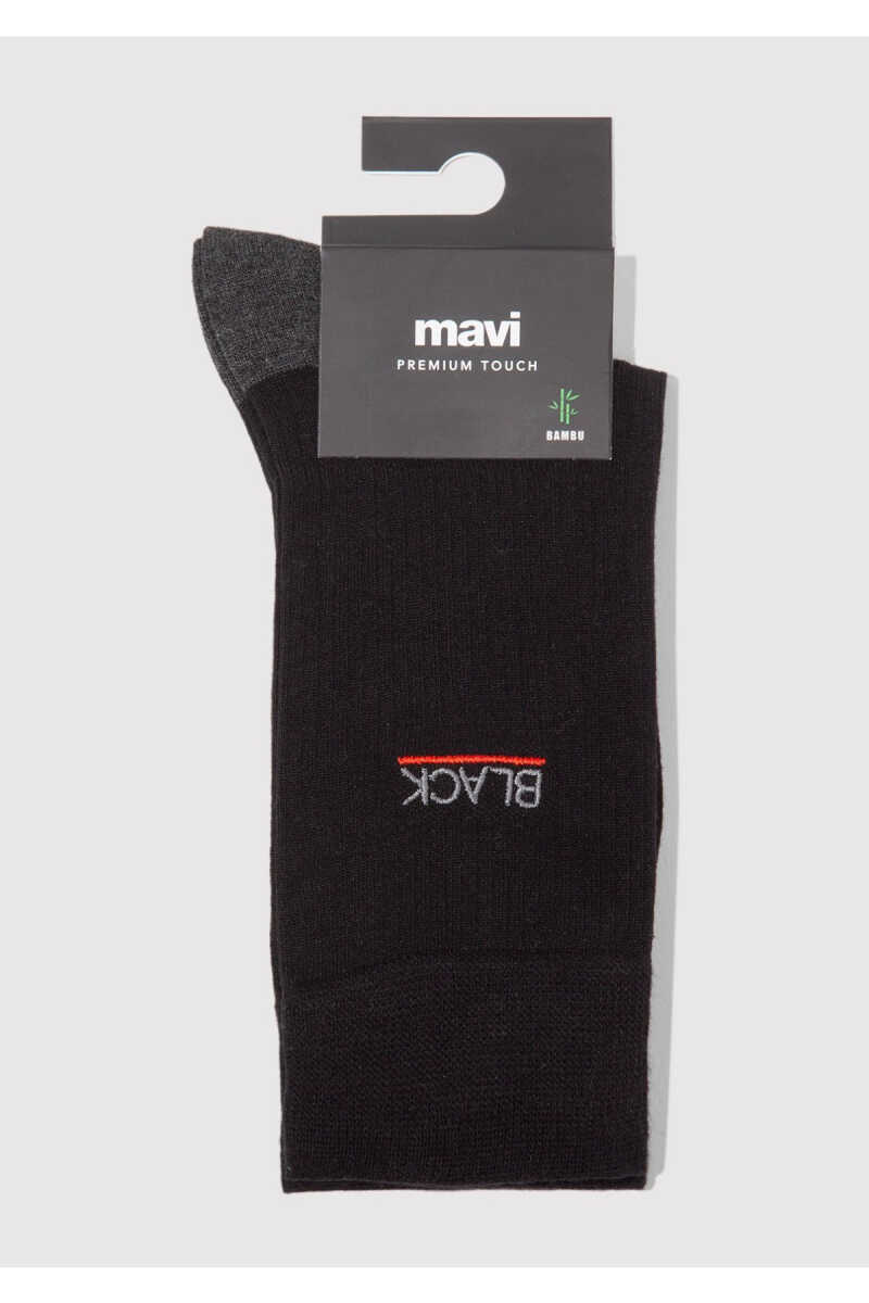 Mavi Soket Siyah Erkek Çorap 0912201-900 - 3