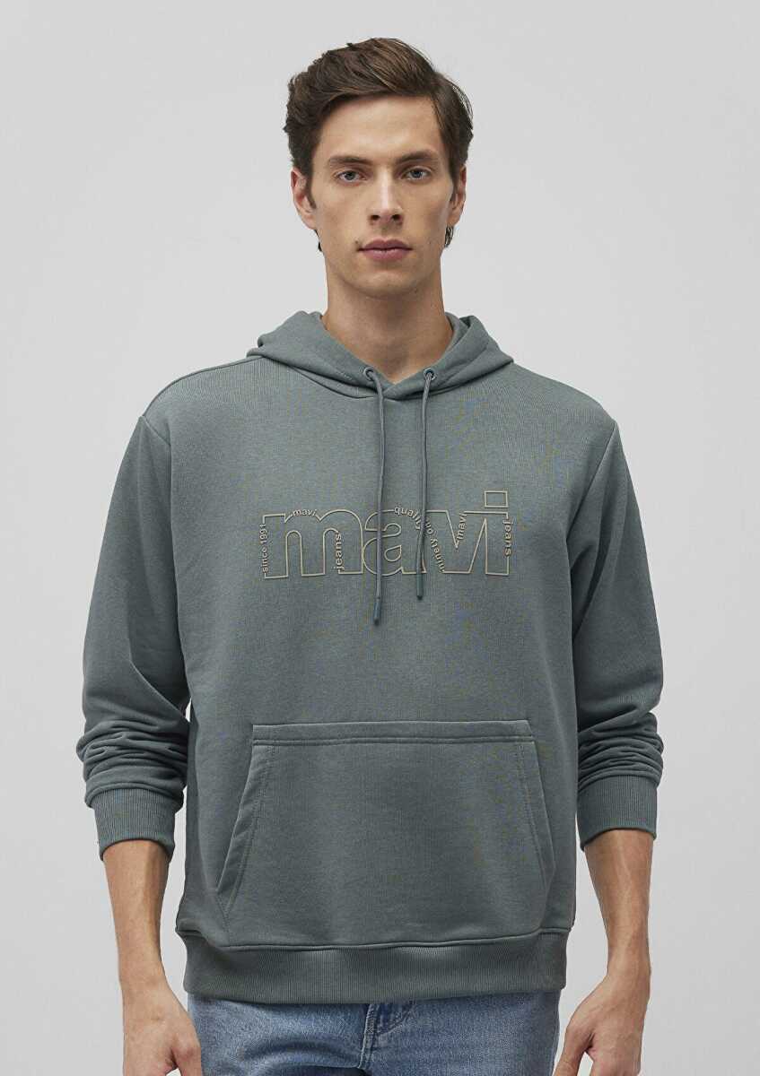 Mavi Soluk Yeşil Erkek Sweat 0S10196-71577 - 1