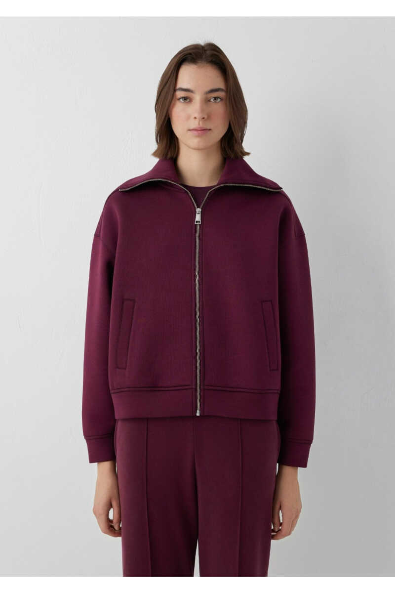 Mavi Sporty Lux Bordo Oversize Kadın Sweatshirt 1S10295-87830 - 3