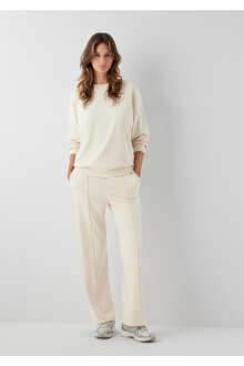 Mavi Sporty Lux Ekru TENCEL™ Modal Karışımlı Wide Leg Fit Kadın Eşofman Altı 1010634-80795