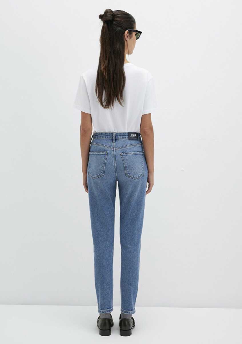 Mavi Star Classic Denim Indigo Mavisi Kadın Jean Pantolon 101077-90533 - 5
