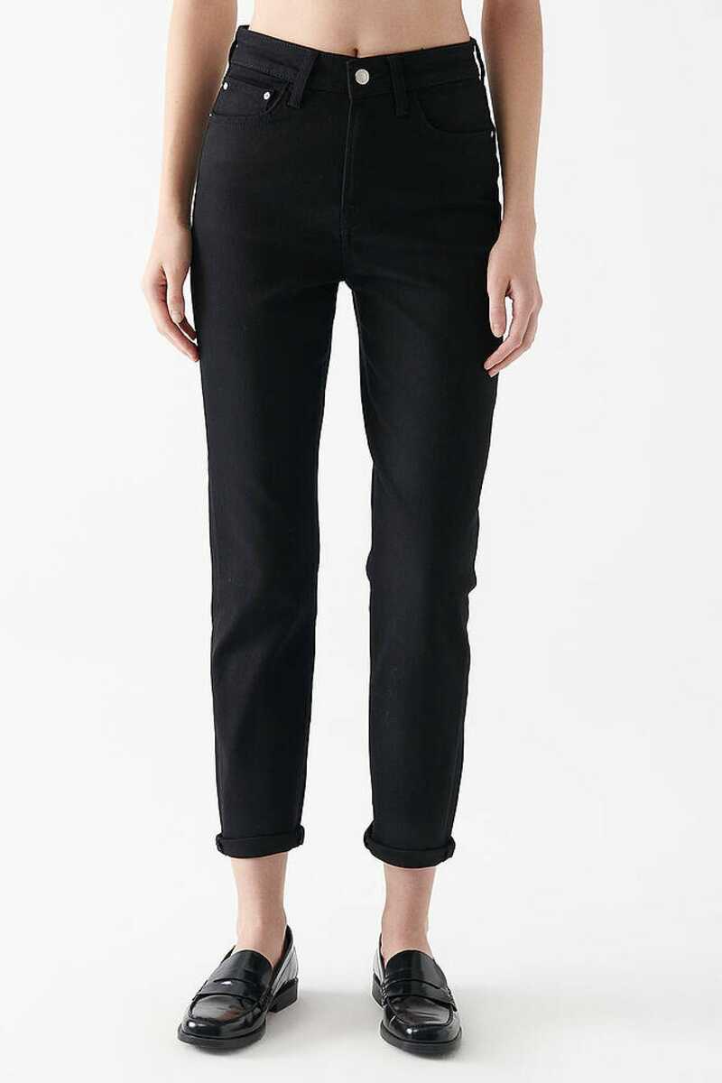 Mavi Star Double Black Denim Kadın Jean 101077-83147 - 4