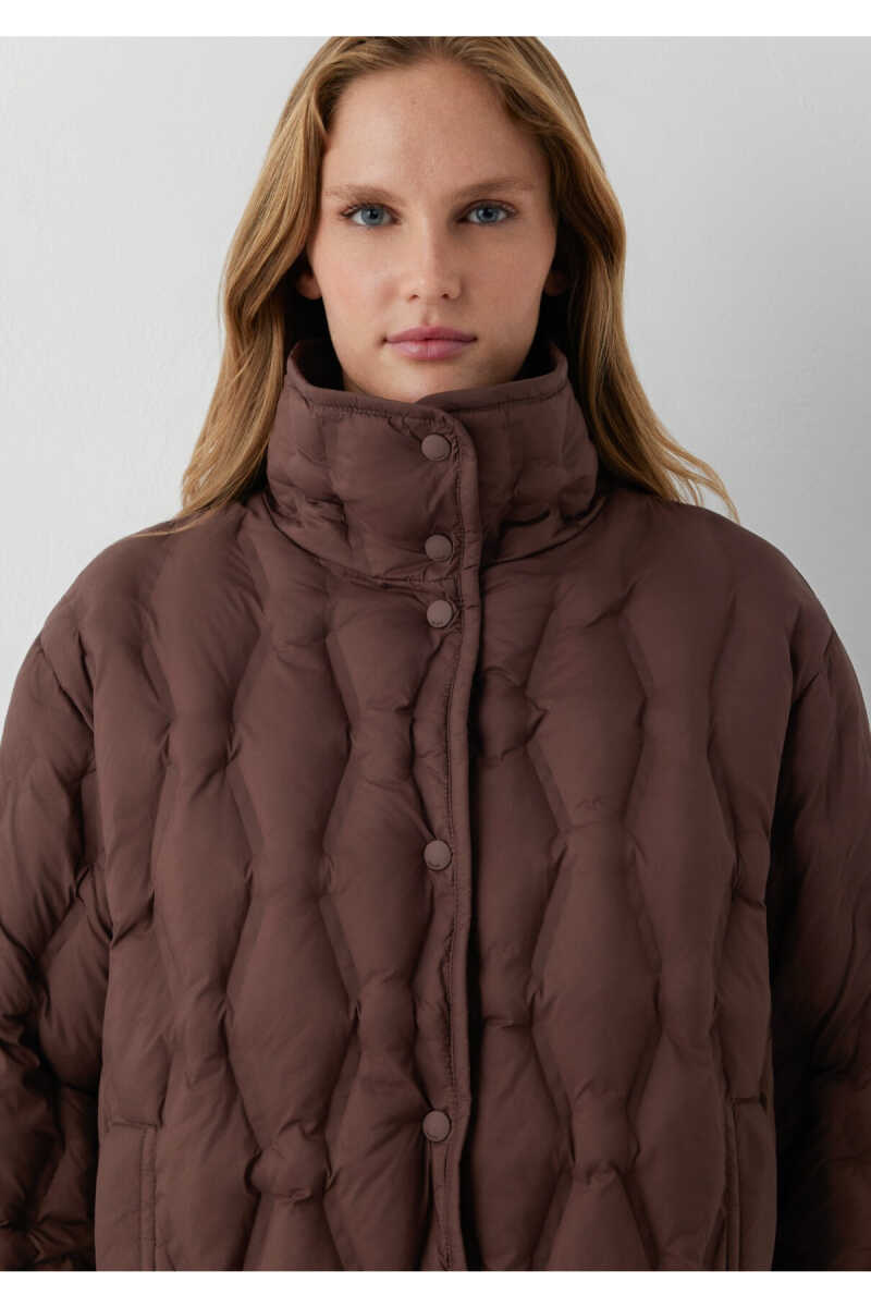 Mavi Su İtici Kahverengi Oversize Kadın Ceket1110861-70237 - 6