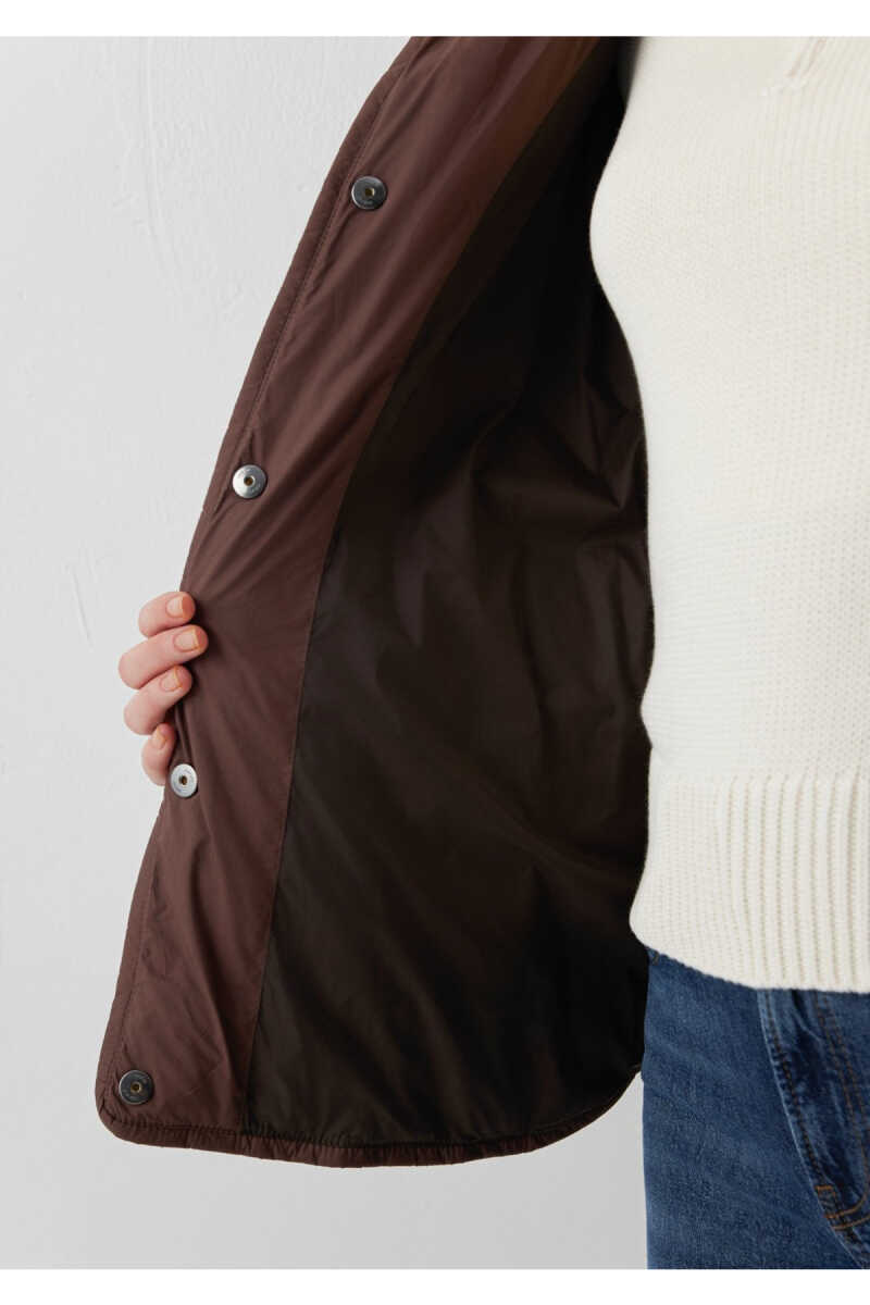 Mavi Su İtici Kahverengi Oversize Kadın Ceket1110861-70237 - 8