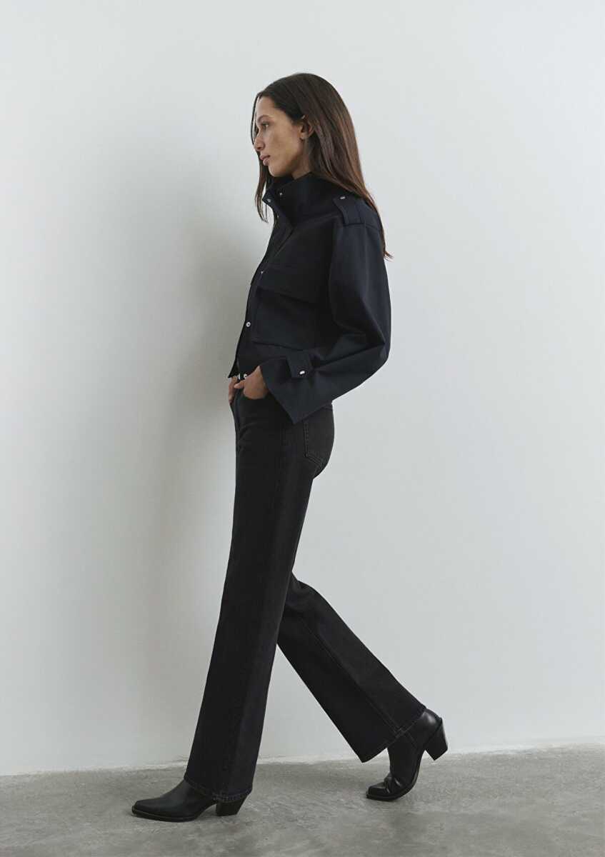 Mavi Taylor Iconic Antrasit Smoke Kadın Jean Pantolon 1010840-90762 - 3