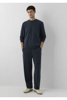 Mavi (Tencel™) Modal Karışımlı Siyah Erkek Eşofman Altı 0010524-900