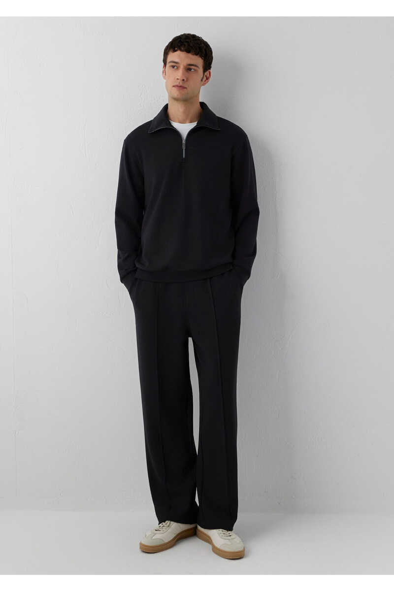 Mavi (Tencel™) Modal Karışımlı Yarı Fermuarlı Erkek Sweatshirt 0S20043-900 - 3