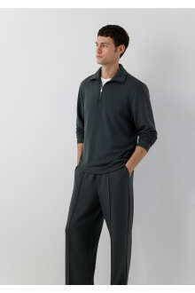 Mavi (Tencel™) Modal Karışımlı Yarı Fermuarlı Erkek Sweatshirt 0S20043-91268