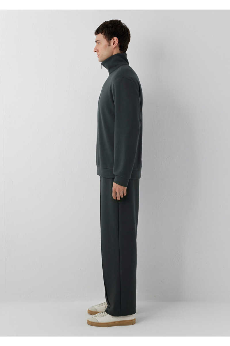 Mavi (Tencel™) Modal Karışımlı Yarı Fermuarlı Erkek Sweatshirt 0S20043-91268 - 4