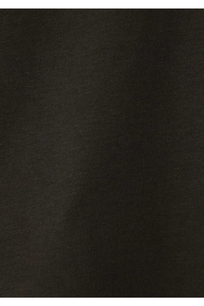 Mavi Tencel TM Lyocell Karışımlı Kahverengi Basic Kadın Tişört 1614365-90707 - 7