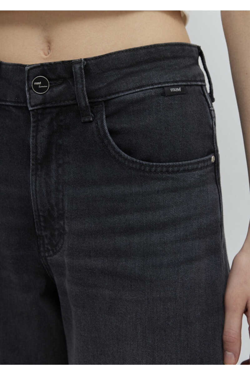 Mavi Tiya Iconic Antrasit Baggy Fit Yüksek bel Kadın Jean Pantolon 1018900-A3056 - 7