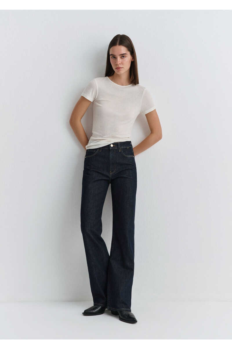 Mavi Victoria Gold Premium Derin Rinse Wide Leg KadınJean Pantolon 101072-90488 - 1