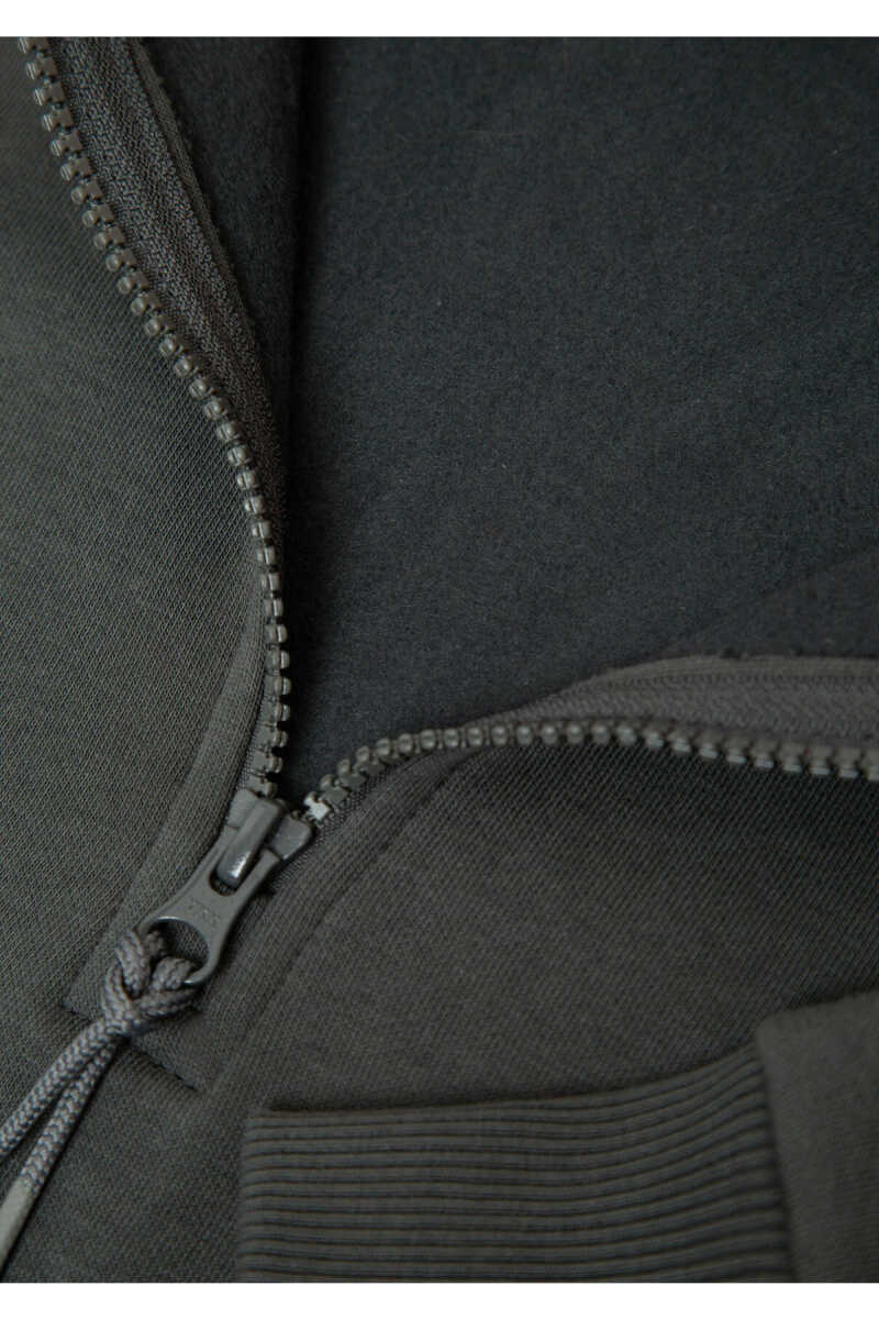 Mavi Yarı Fermuarlı Antrasit Basic Loose Fit Erkek Sweatshirt 0S10278-91268 - 7