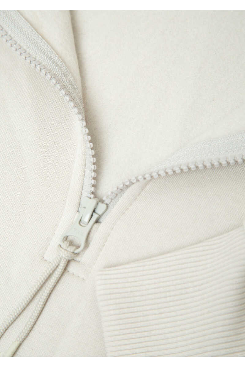 Mavi Yarı Fermuarlı Bej Basic Loose Fit Erkek Sweatshirt 0S10278-70144 - 7