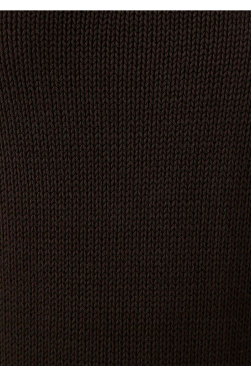 Mavi Yarı Fermuarlı Kahverengi Regular Fit Kadın Kazak 1711016-70240 - 7