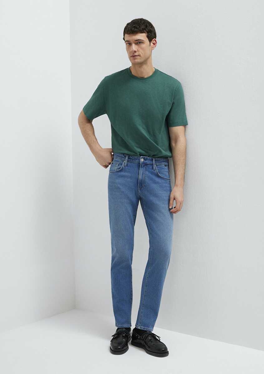Mılan Milan Classic Denim Indigo Mavisi Tarapet Erkek Jean Pantolon 00810A1722 - 2