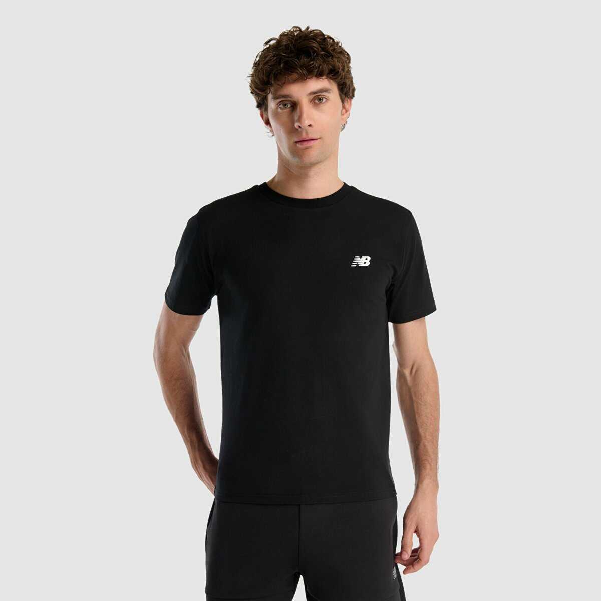 New Balance Erkek T-shirt MNT1537-BK - 1