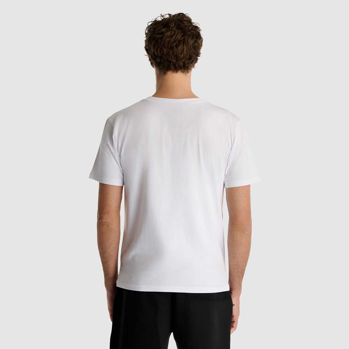 New Balance Erkek T-shirt MNT1537-WT - 4