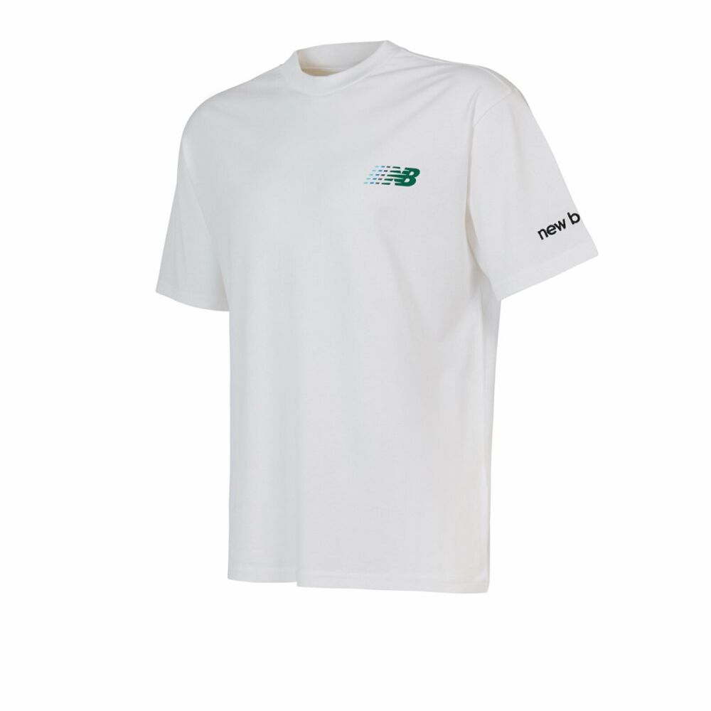 New Balance Lifestyle Erkek Tshirt MNT1644-WT