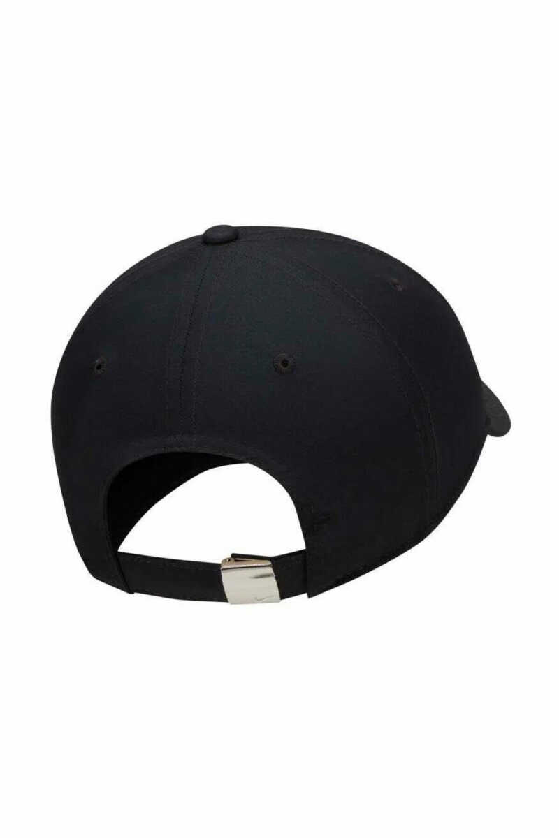 Nike Dri-Fıt Club Unstructured Metal Swoosh Unisex Siyah Şapka FB5372-010 - 2