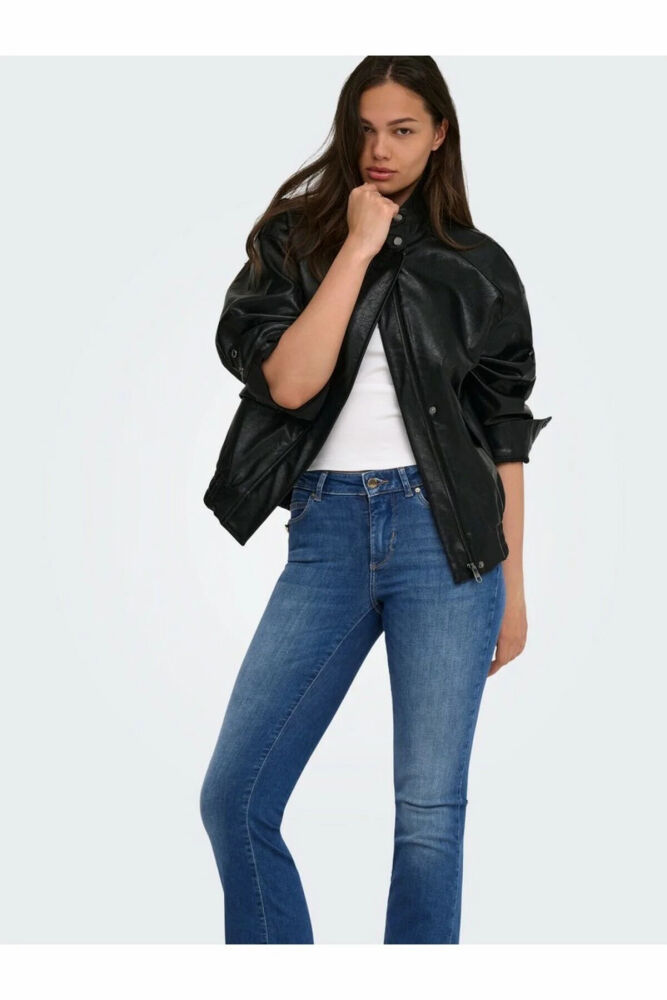 Only Blush Mıd But Flared Fit Kadın Jean Pantolon 15379313 (1)