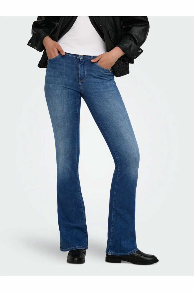 Only Blush Mıd But Flared Fit Kadın Jean Pantolon 15379313 - 4